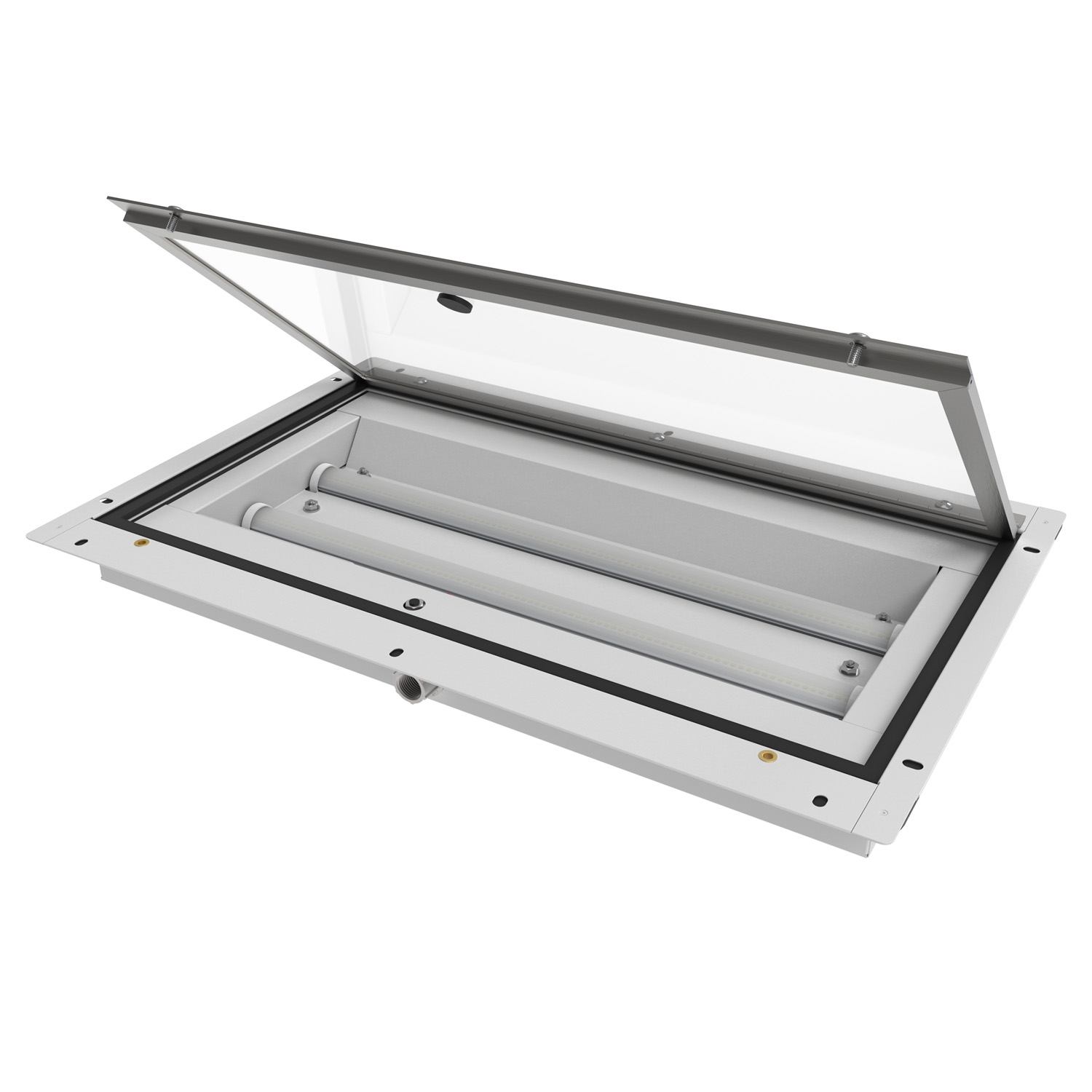 LE485 2FT Front Access Industrial LED Paint Booth Light Fixture - 2Ft LE485 2FT Front Access Industrial LED Paint Booth Light Fixture - 2Ft